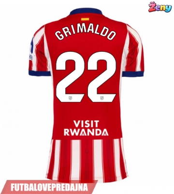 Lacne Ženy Futbalové dres Atletico Madrid Alejandro Grimaldo #22 2026-27 Krátky Rukáv - Domáci